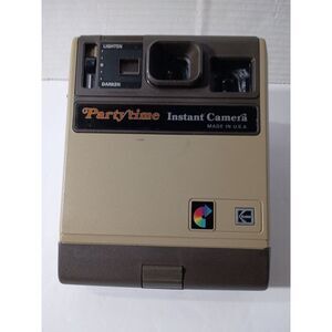 Vintage 1980s Kodak Party Time Instant Camera Made in USA